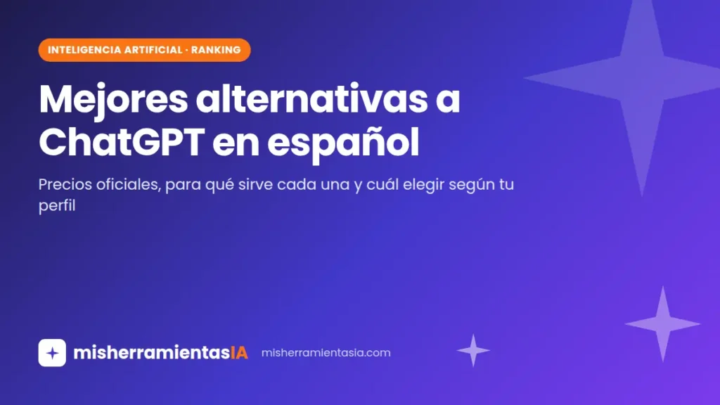 Mejores alternativas a ChatGPT en español